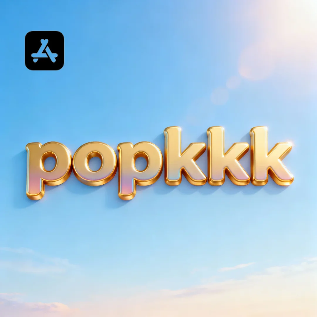 APP oficial da popkkk para mobile